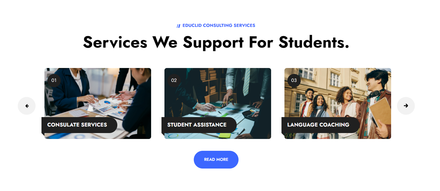 Educlid Consultancy Website